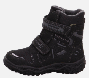 Śniegowce wodoodporne Superfit Husky 0-809080-0600 Black / Grey Gore-Tex