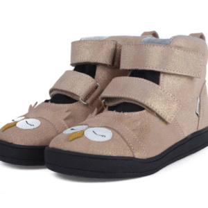 Trzewiki z membraną Mido Barefoot 62-05 / 72-05 Puder Satyna Sowa