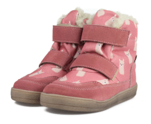 Śniegowce Barefoot Mido 62-07 / 72-07 Lama Salmon