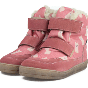 Śniegowce Barefoot Mido 62-07 / 72-07 Lama Salmon