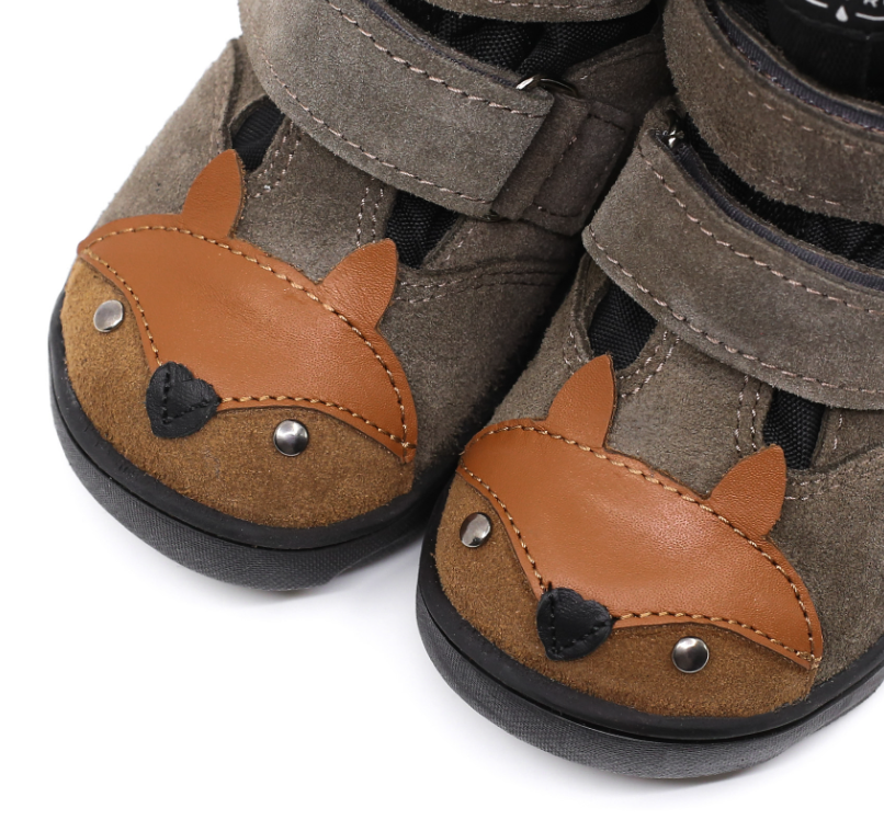 Śniegowce MRUGAŁA Heli Barefoot Fox Grey membrana TE-POR