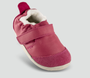 Buty do nauki chodzenia Bobux Marvel Arctic Cerise 500621 ocieplenia