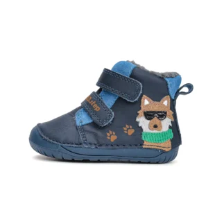 Trzewiki zimowe chłopięce D.D.Step W070-52893B Royal Blue ocieplane