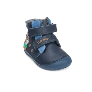 Trzewiki zimowe chłopięce D.D.Step W070-52893B Royal Blue ocieplane