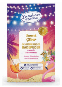 Dresdner Essenz SUNSET GLOW - Rozświetlający puder do kąpieli 60g