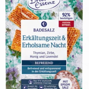 Dresdner Essenz CZAS PRZEZIĘBIENIA I SPOKOJNY SEN - sól do kąpieli z solą EPSOM 60g