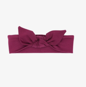 Ul&Ka Opaska z kokardką Magenta