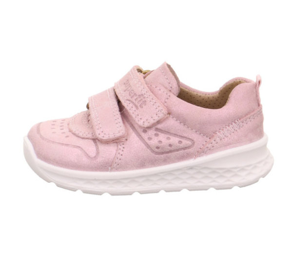 Superfit Sneakersy Dziewczęce Breeze Rosa Połysk 1-000365-5530