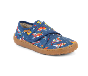 Kapcie Froddo Barefoot Slippers G1700438-4 Blue Electric