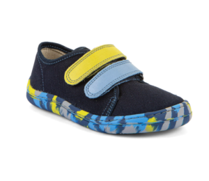 Kapcie Froddo Barefoot Canvas G1700440-14 Blue+