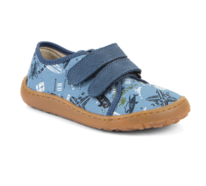 Kapcie Froddo Barefoot Canvas G1700440-6 Blue/Denim